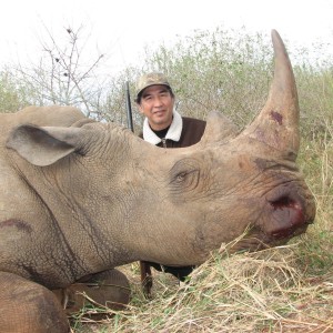 Hunting White Rhino