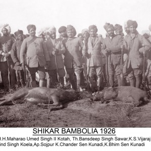 Hunting in Bambolia - 1926