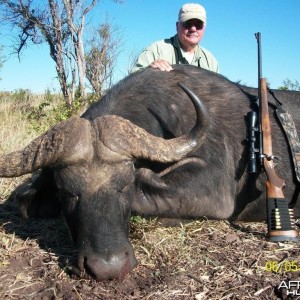 Buffalo hunted with Farren Safaris in Zimbabwe