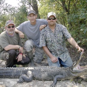 Another Successful Louisiana Alligator Hunter