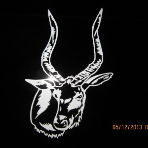 Nyala Decal Stickers