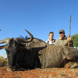 Blue Wildebeest hunt with Wintershoek Johnny Vivier Safaris