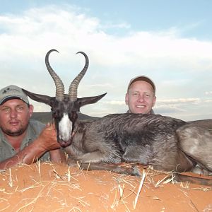 Black Springbok hunt with Wintershoek Johnny Vivier Safaris