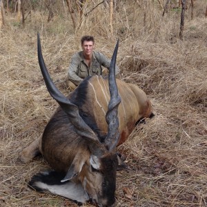 Lord Derby Eland hunt with CAWA in CAR