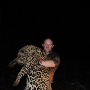 Leopard hunt with CAWA in CAR