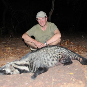 Civet hunt with CAWA in CAR