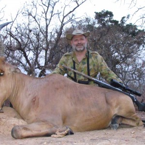 Lelwed Hartebeest hunt with CAWA in CAR