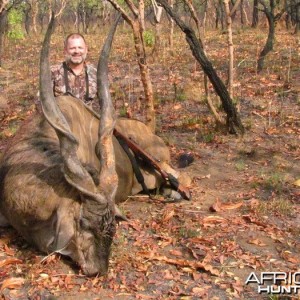 Lord Derby Eland hunt with CAWA in CAR