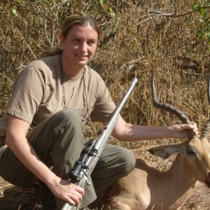 Stacey's first African trophy