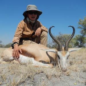 16" Springbuck, Nyae Nyae Conservancy, Namibia 2013