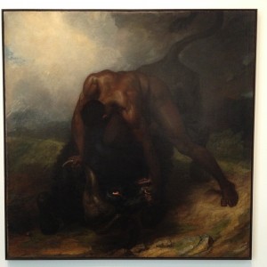 Buffalo painting by George Dawe