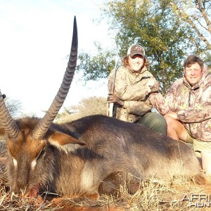 Waterbuck hunt with Wintershoek Johnny Vivier Safaris