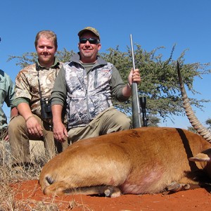 Lechwe hunt with Wintershoek Johnny Vivier Safaris