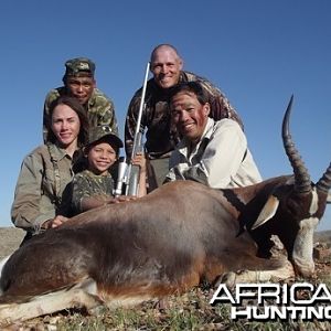 Blesbok hunt with Wintershoek Johnny Vivier Safaris