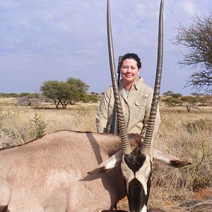 Gemsbok hunt with Wintershoek Johnny Vivier Safaris