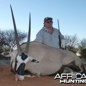 Gemsbok hunt with Wintershoek Johnny Vivier Safaris