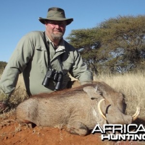 Warthog hunt with Wintershoek Johnny Vivier Safaris