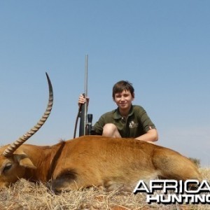 Lechwe hunt with Wintershoek Johnny Vivier Safaris