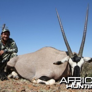 Gemsbok hunt with Wintershoek Johnny Vivier Safaris