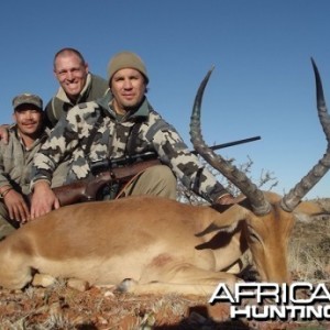 Impala hunt with Wintershoek Johnny Vivier Safaris