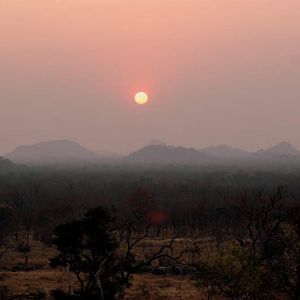 Sunset in Senuko, Zimbabwe