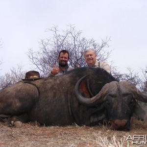 Buffalo hunt with Wintershoek Johnny Vivier Safaris