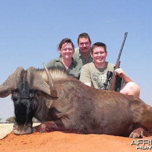 Black Wildebeest hunt with Wintershoek Johnny Vivier Safaris