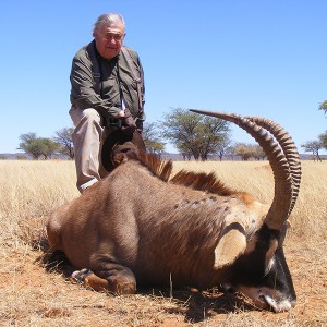 Roan hunt with Wintershoek Johnny Vivier Safaris