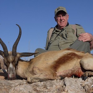 Copper Springbok hunt with Wintershoek Johnny Vivier Safaris