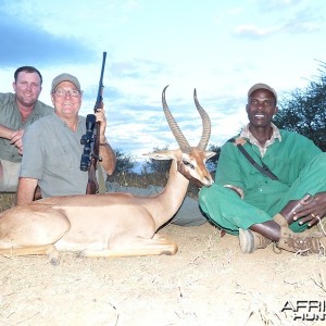 Gerenuk hunt with Wintershoek Johnny Vivier Safaris