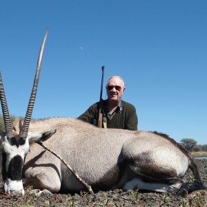 Gemsbok hunted with Ozondjahe Hunting Safaris in Namibia