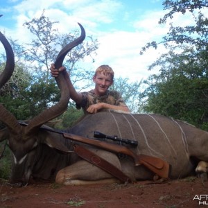 55'' kudu bull. King's Kloof.