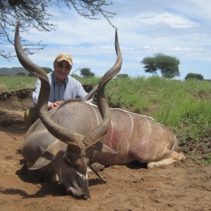 Kudu hunted with Ozondjahe Hunting Safaris in Namibia