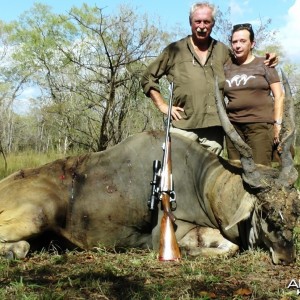 41" East African Eland  from the Selous G.R.