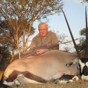 40" gemsbok after two days of hunting