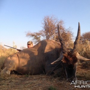 After 3 days of tracking finally got my eland