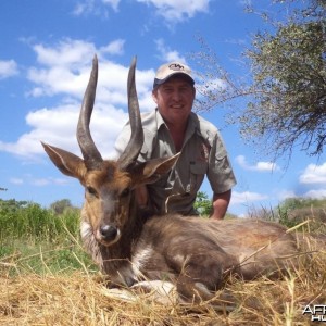 17.5" Bushbuck shot at King's Kloof