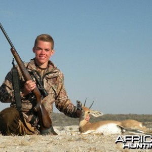 Steenbok hunted at Westfalen Hunting Safaris Namibia
