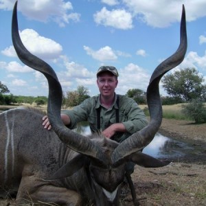 Greater Kudu hunted at Westfalen Hunting Safaris Namibia