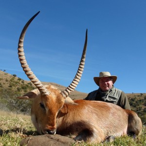 Michael J. Storinsky and his Red Lechwe