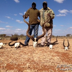 2015 Limpopo trackers with trophies