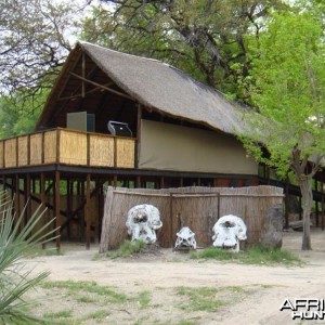 Johan Calitz Safaris Botswana - Qorokwe Camp