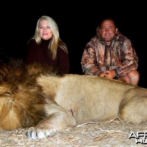Lion Hunted In Zambia