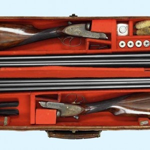 Custom Pair of 12 Gauge Holland & Holland Shotguns