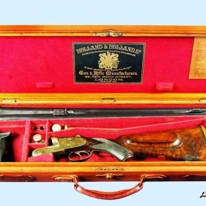 .465 Holland & Holland Double Barrel Rifle