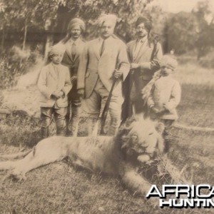 Asiatic Lion Hunt