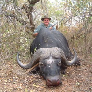 Buffalo bull Tanzania 2005