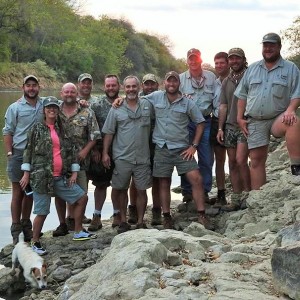 Limcroma Family on the Limpopo River
