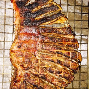 Crumptious - Barbeque lamb's rib on open coals