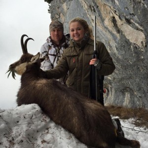 Hunting Chartreuse Chamois with Jay Link . Ovini Expéditions 2015